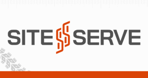 Site Serve brand social media card with logo